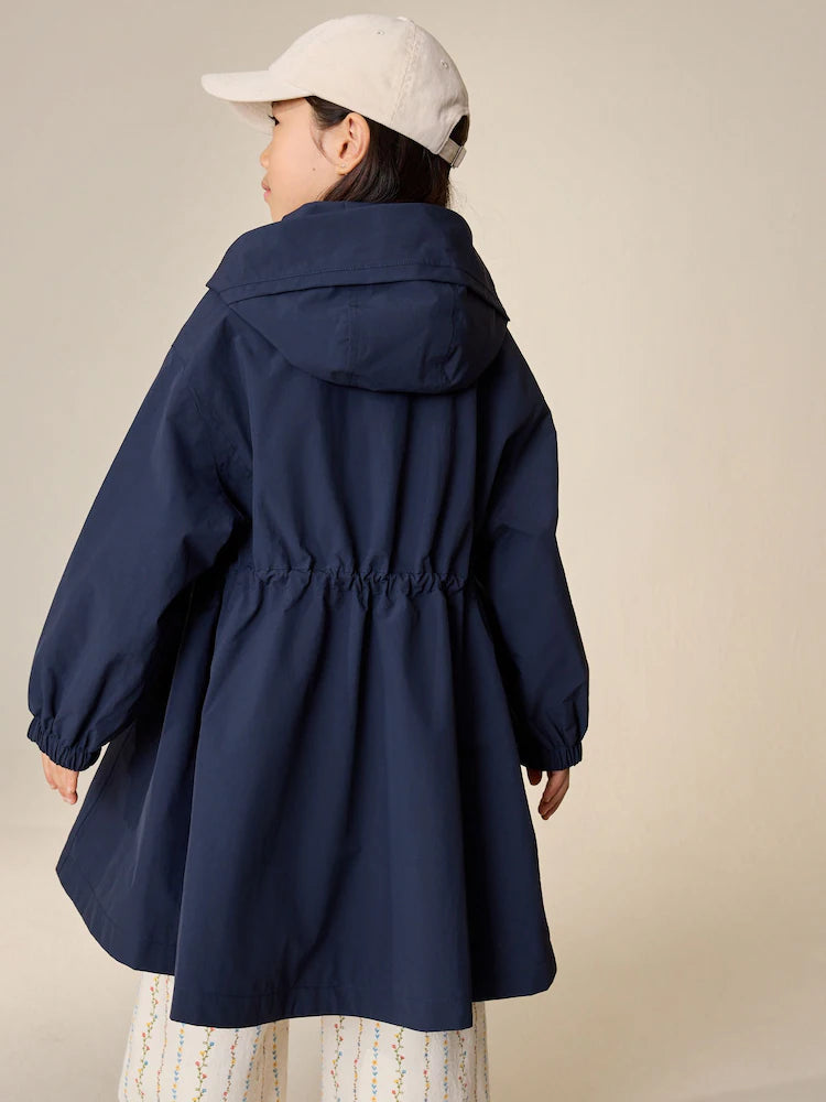 Marineblau - Wasserdichte Jacke mit Rock (3–16J.)