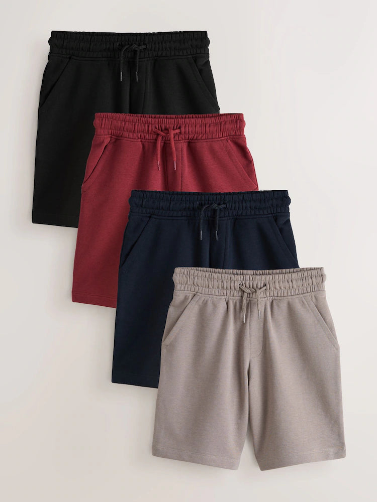 Natural/Raspberry/Black/Navy - Basic Shorts (3-16 years)