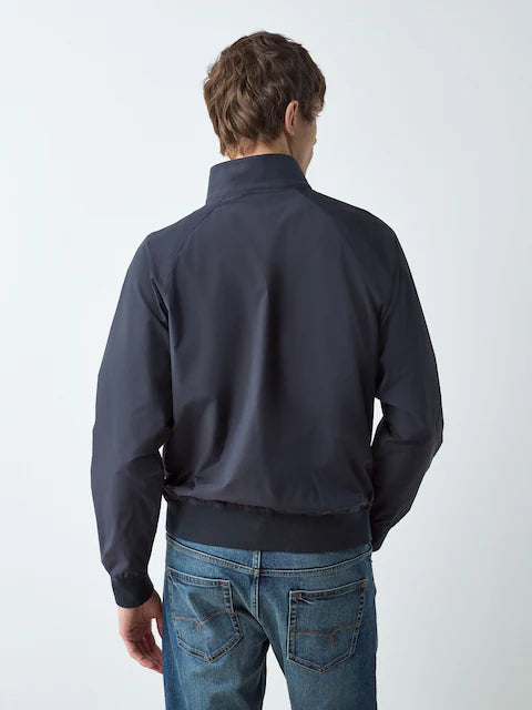 Navy blue/blue - Water-repellent Harrington jacket