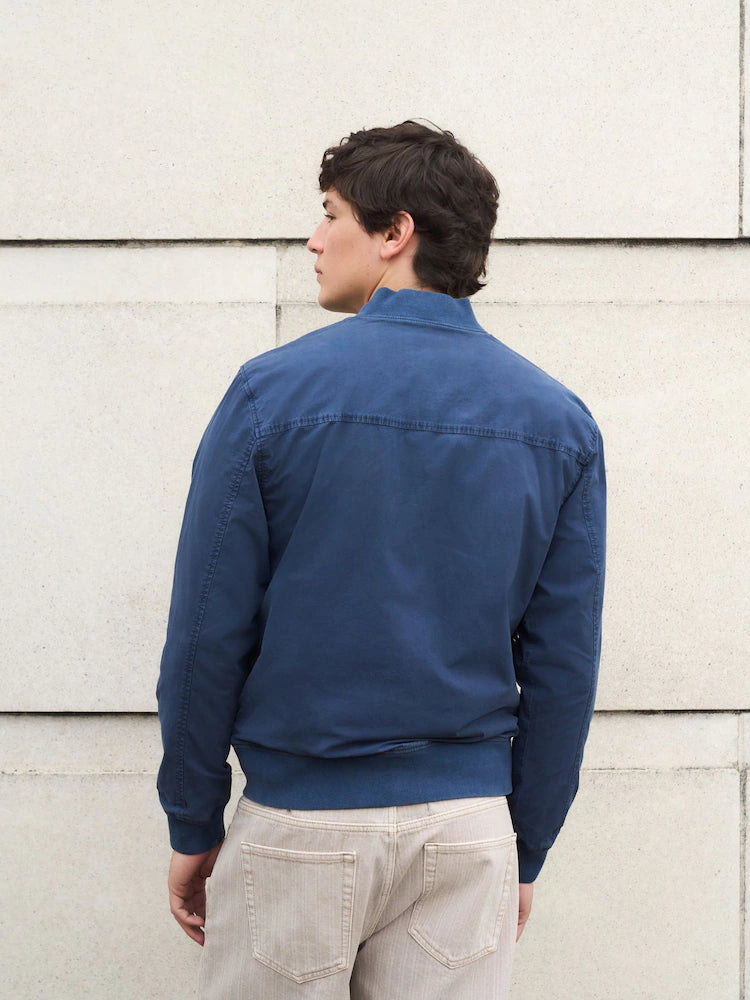 Blue - Casual Bomber Jacket