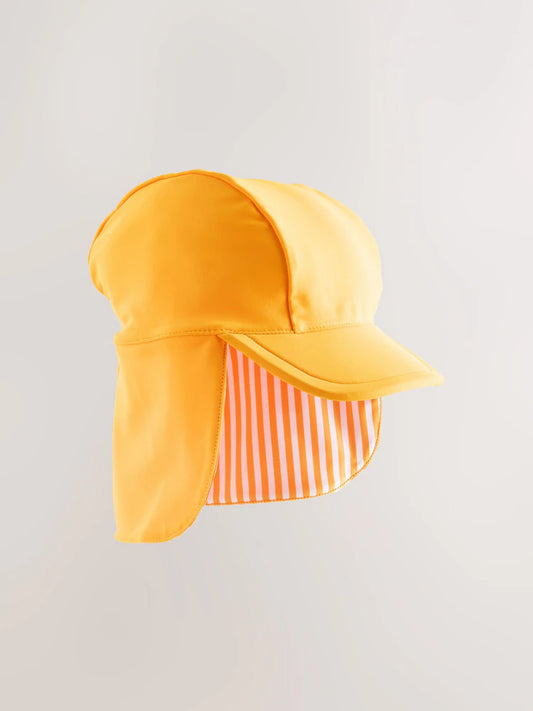 Bright orange legionary bathing cap