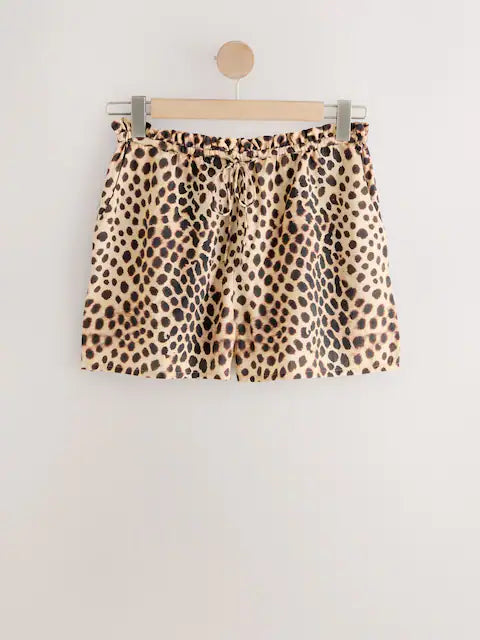 Leopardenmuster - Sommer-Strandshorts