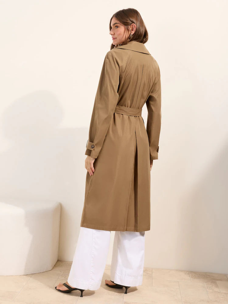 Friends Like These Long Trench Coat