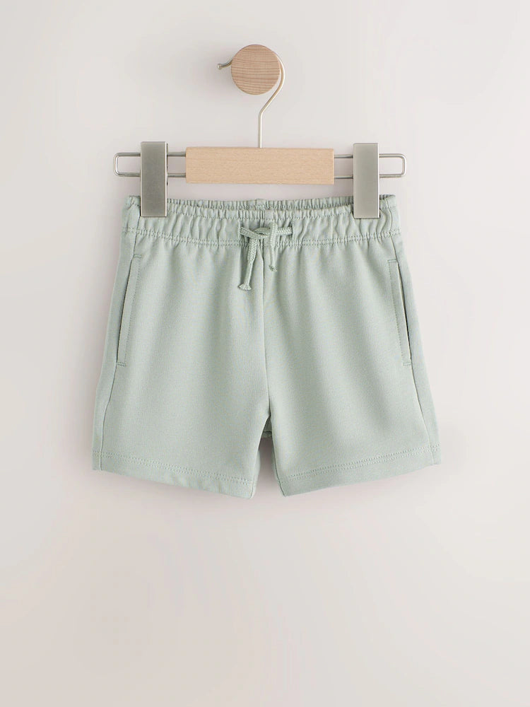 Charcoal Checkerboard Jersey Shorts 3 Pack (3mths - 7yrs)