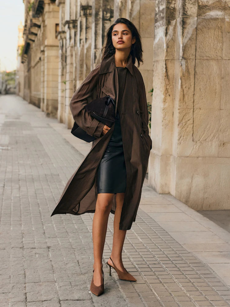 Friends Like These Premium Sheer Trench Coat