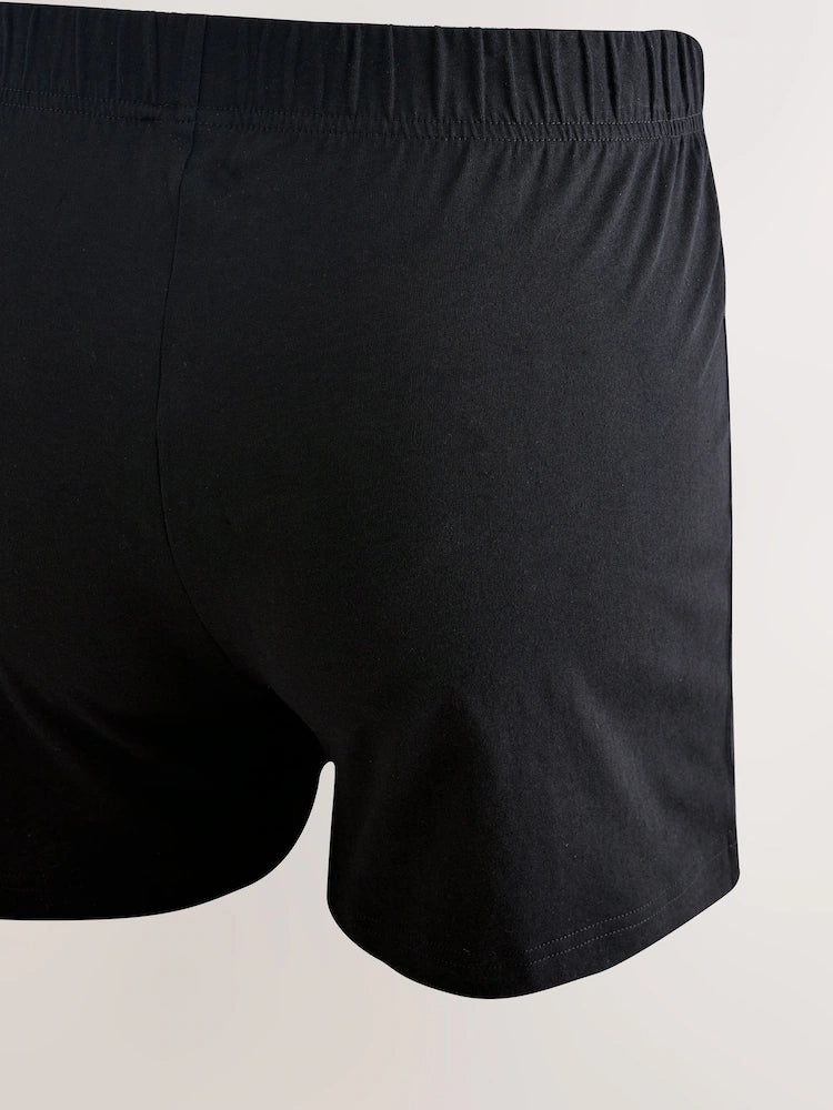 Black - Essential loose-fit boxer shorts